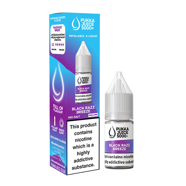 Black Razz Breeze by Pukka Juice 5000+