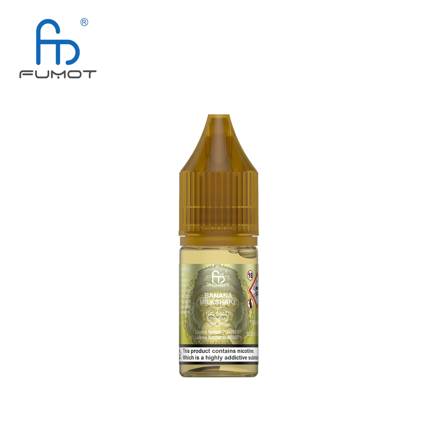 Banana Milkshake by RandM Tornado 7000 Nic Salts