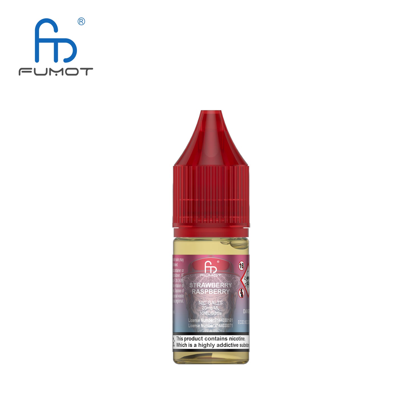 Strawberry Raspberry by RandM Tornado 7000 Nic Salts