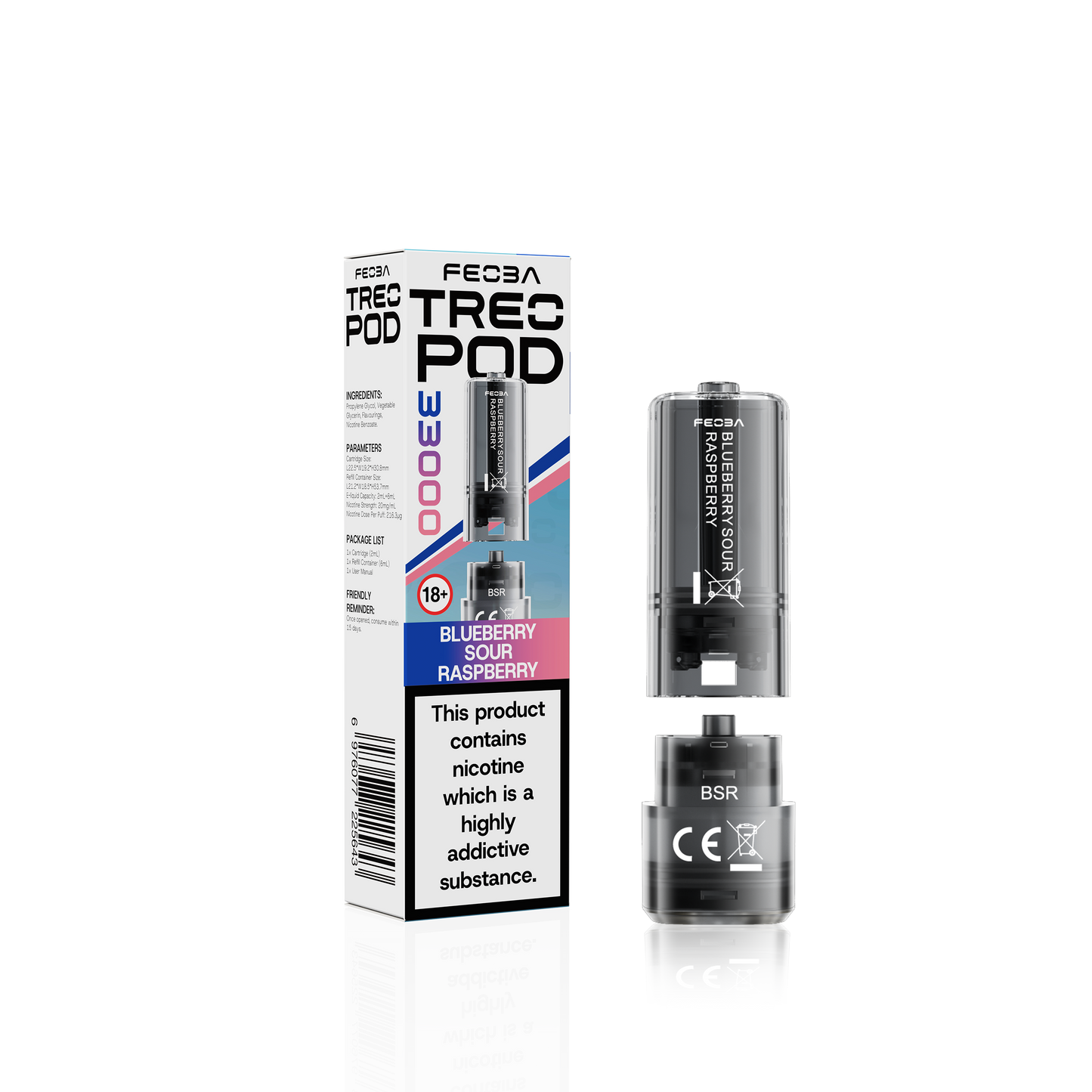 Feoba Treo 33000 Pre-Filled Refill Pack