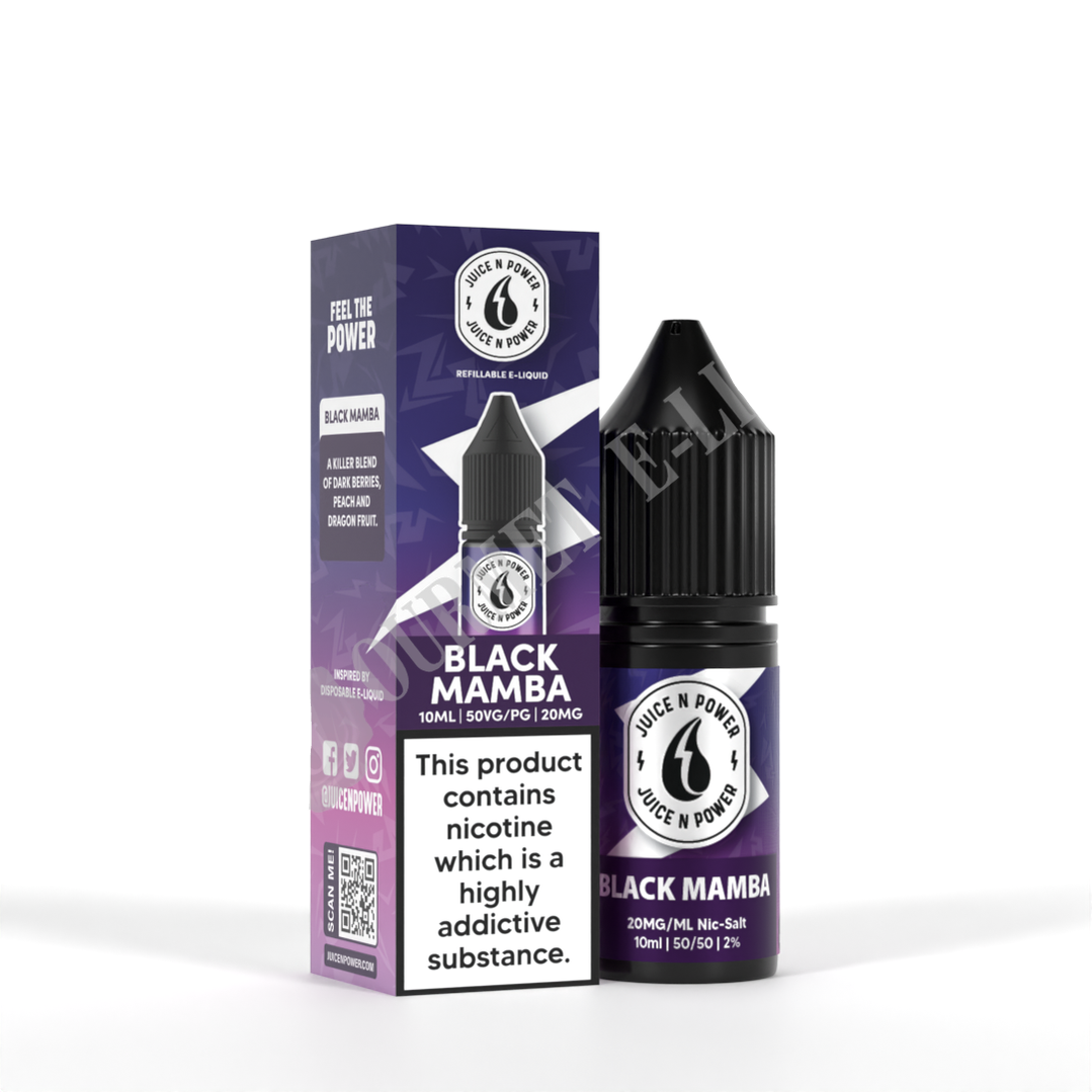 Black Mamba by Juice N Power Nic Salts