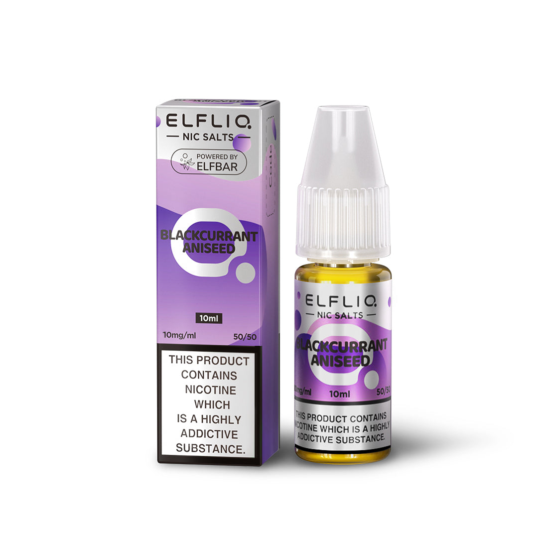 Blackcurrant Aniseed by Elfliq Nic Salts