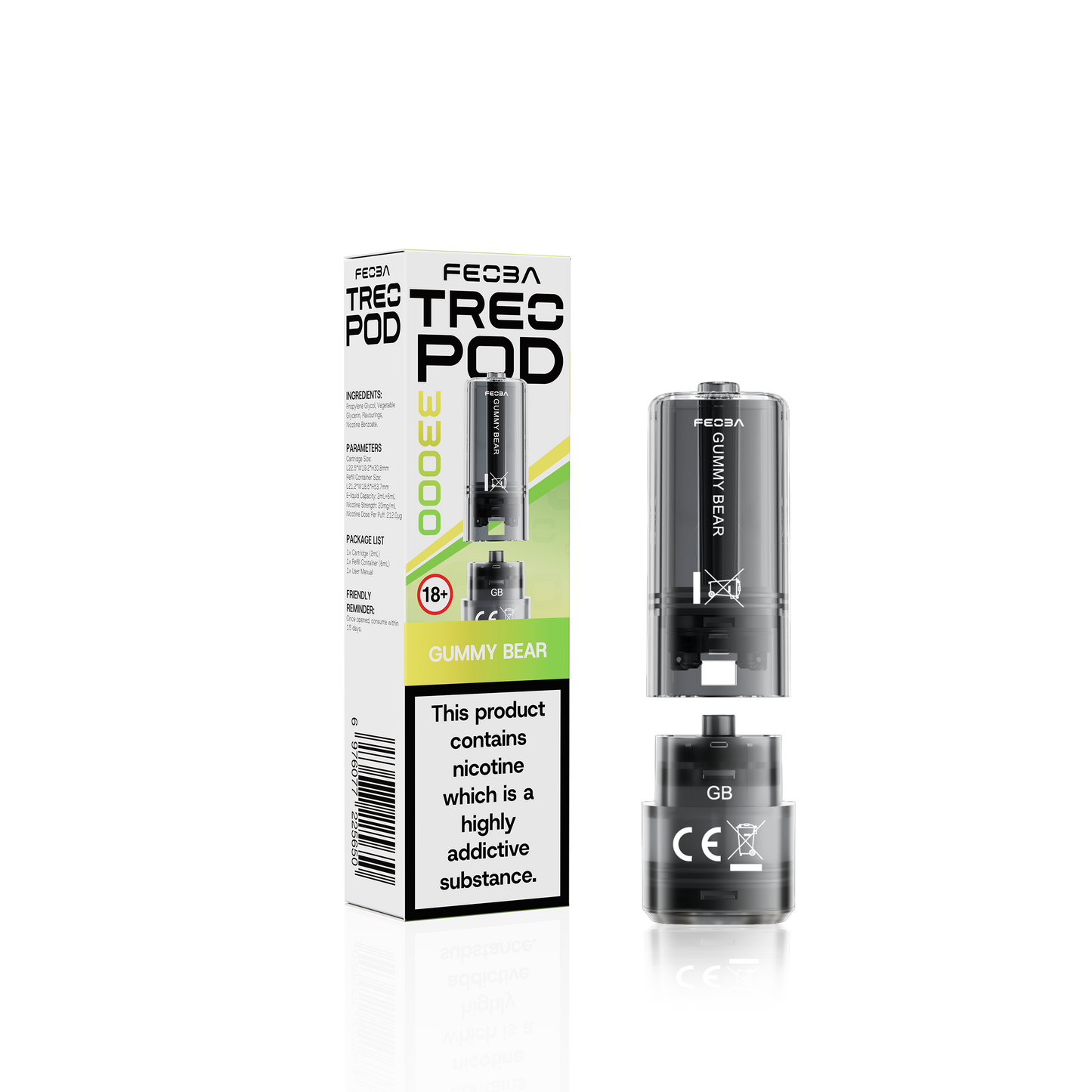Feoba Treo 33000 Pre-Filled Refill Pack