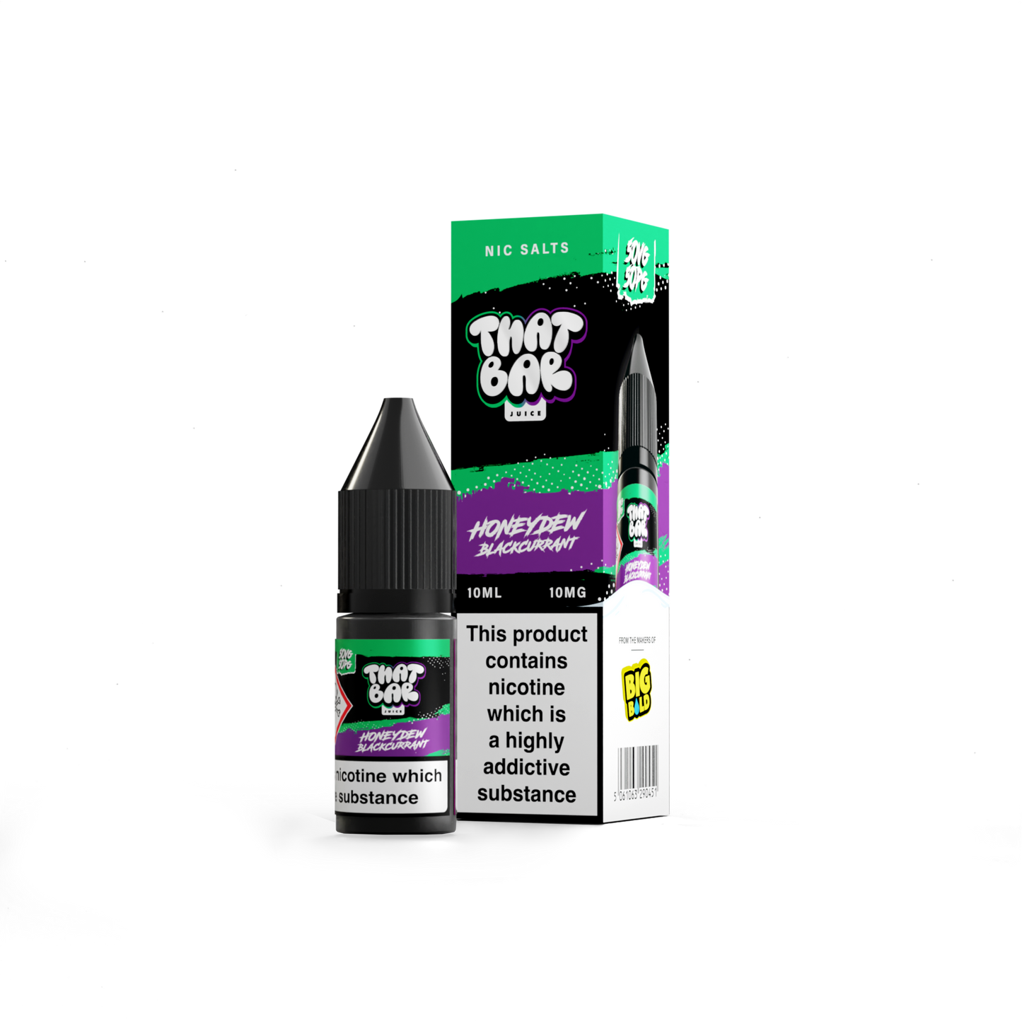 Honeydew Blackcurrant by That Bar Nic Salt