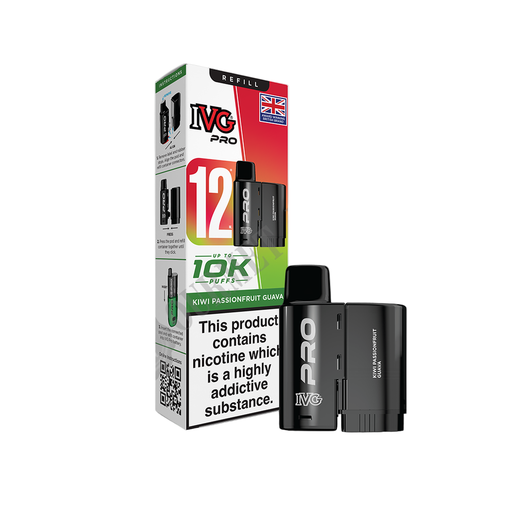 IVG Pro 12 Pre-Filled Replacement Pods