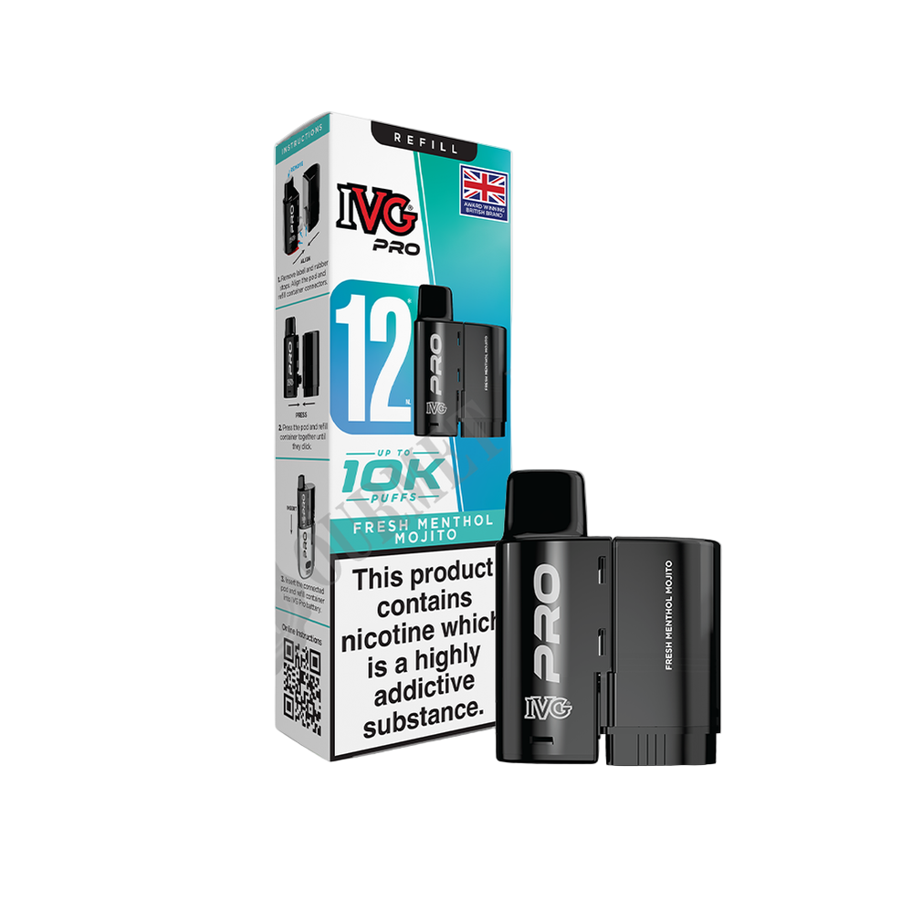 IVG Pro 12 Pre-Filled Replacement Pods