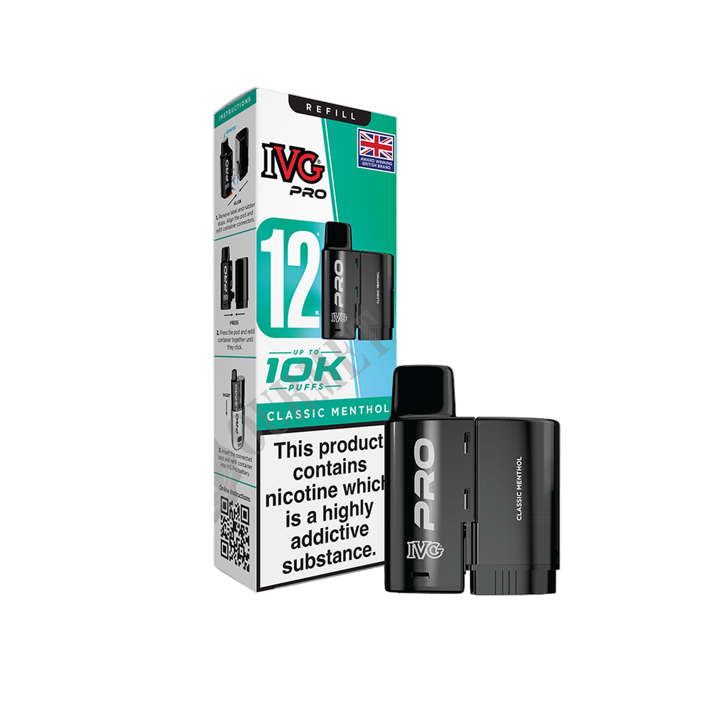 IVG Pro 12 Pre-Filled Replacement Pods