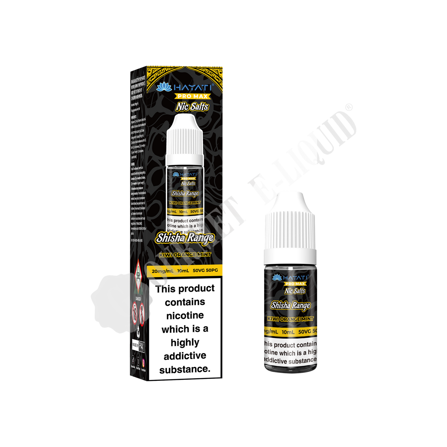 Kiwi Orange Mint by Hayati Pro Max Shisha