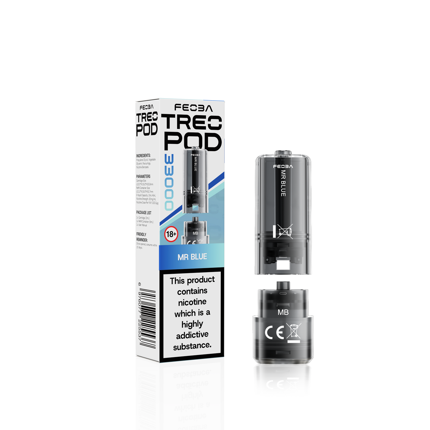 Feoba Treo 33000 Pre-Filled Refill Pack
