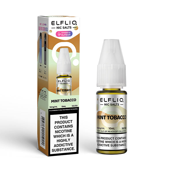 Mint Tobacco by Elfliq Nic Salts
