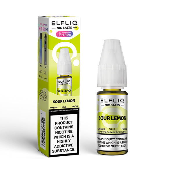Sour Lemon by Elfliq Nic Salts