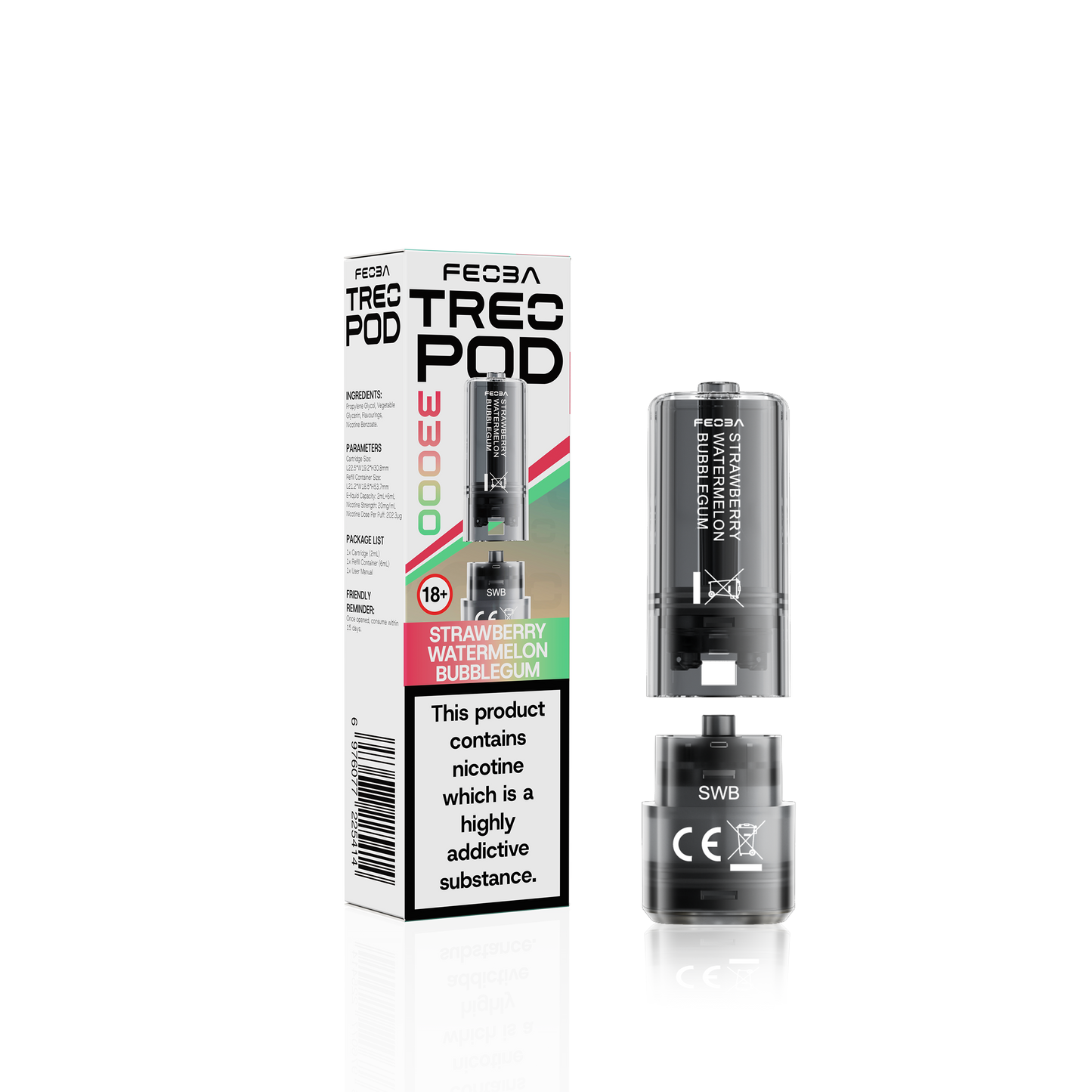 Feoba Treo 33000 Pre-Filled Refill Pack