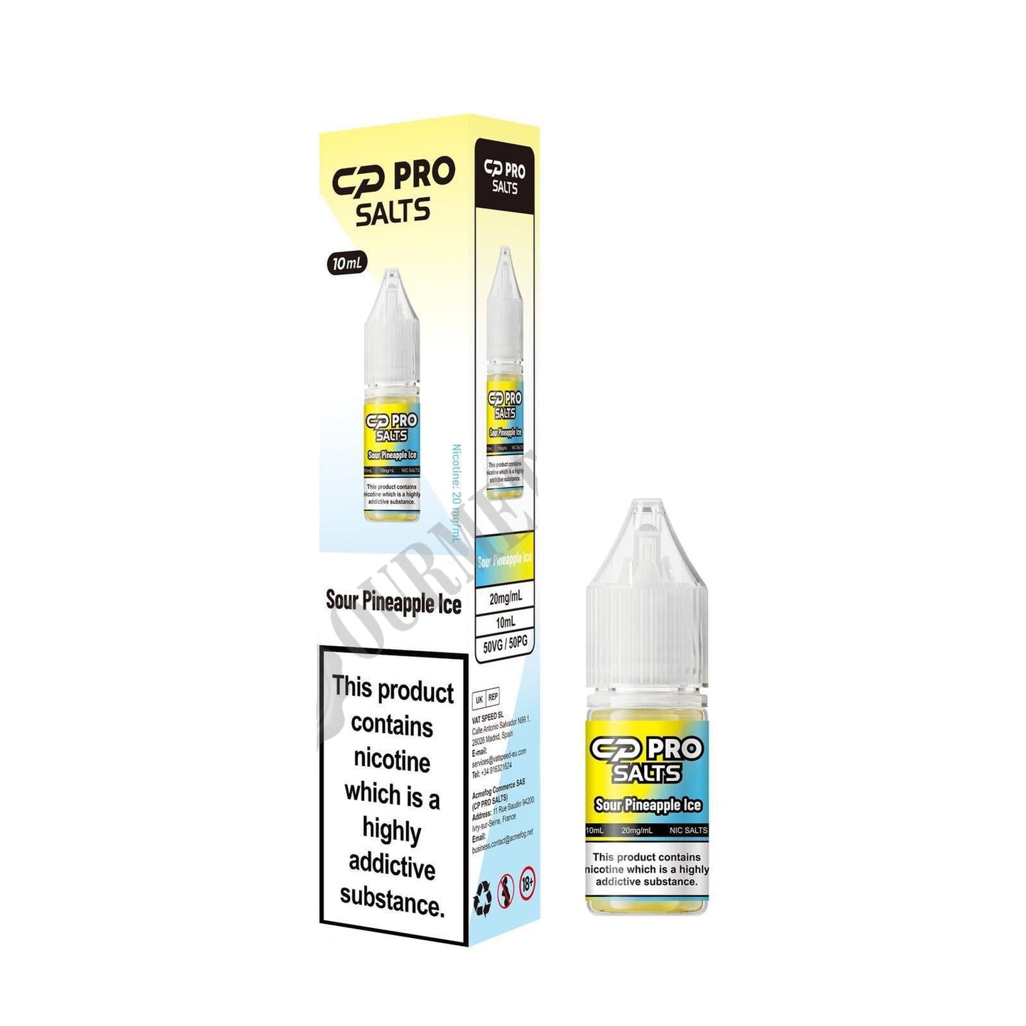 Sour Pineapple Ice by CP Pro Nic Salts