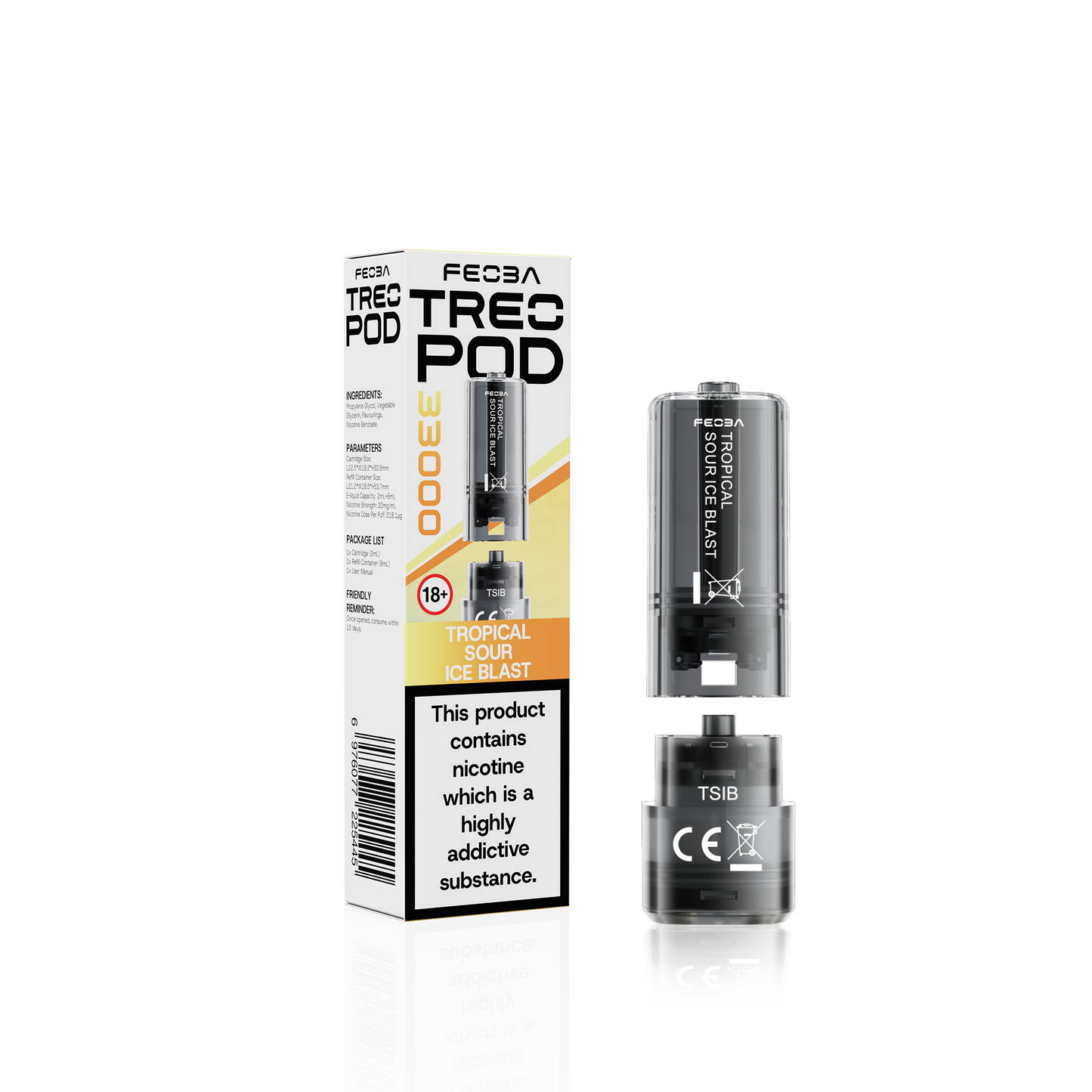 Feoba Treo 33000 Pre-Filled Refill Pack