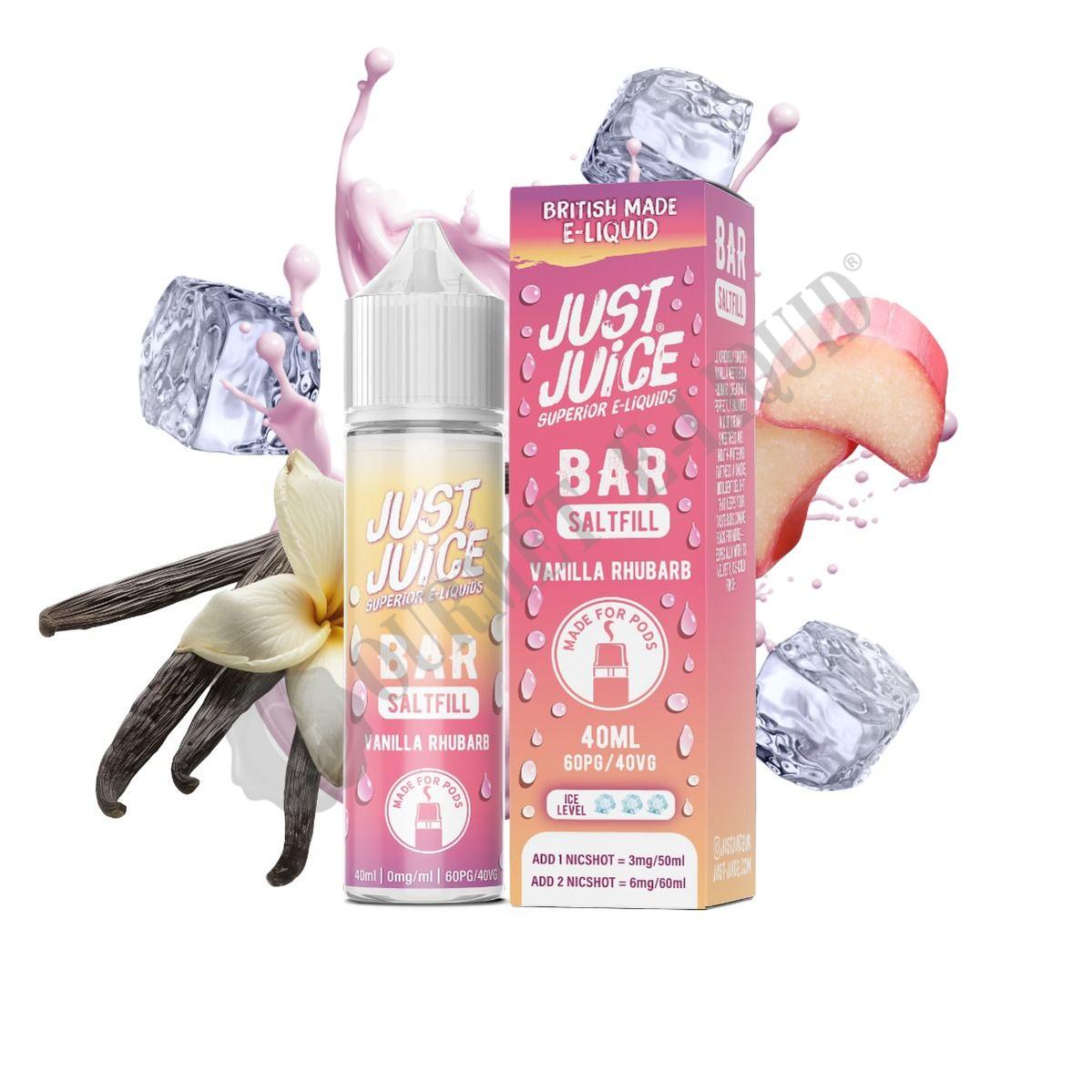 Vanilla Rhubarb by Just Juice Bar Saltfill