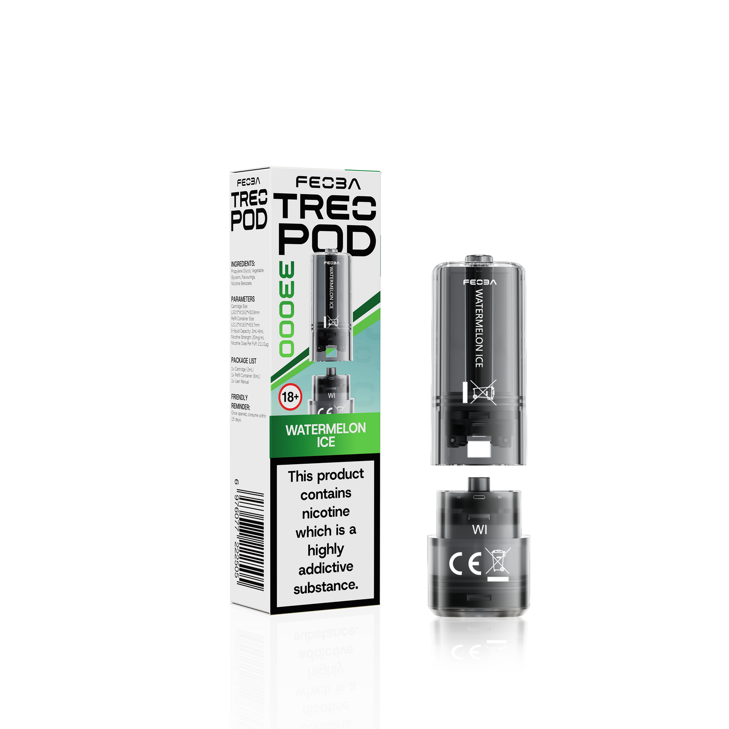 Feoba Treo 33000 Pre-Filled Refill Pack