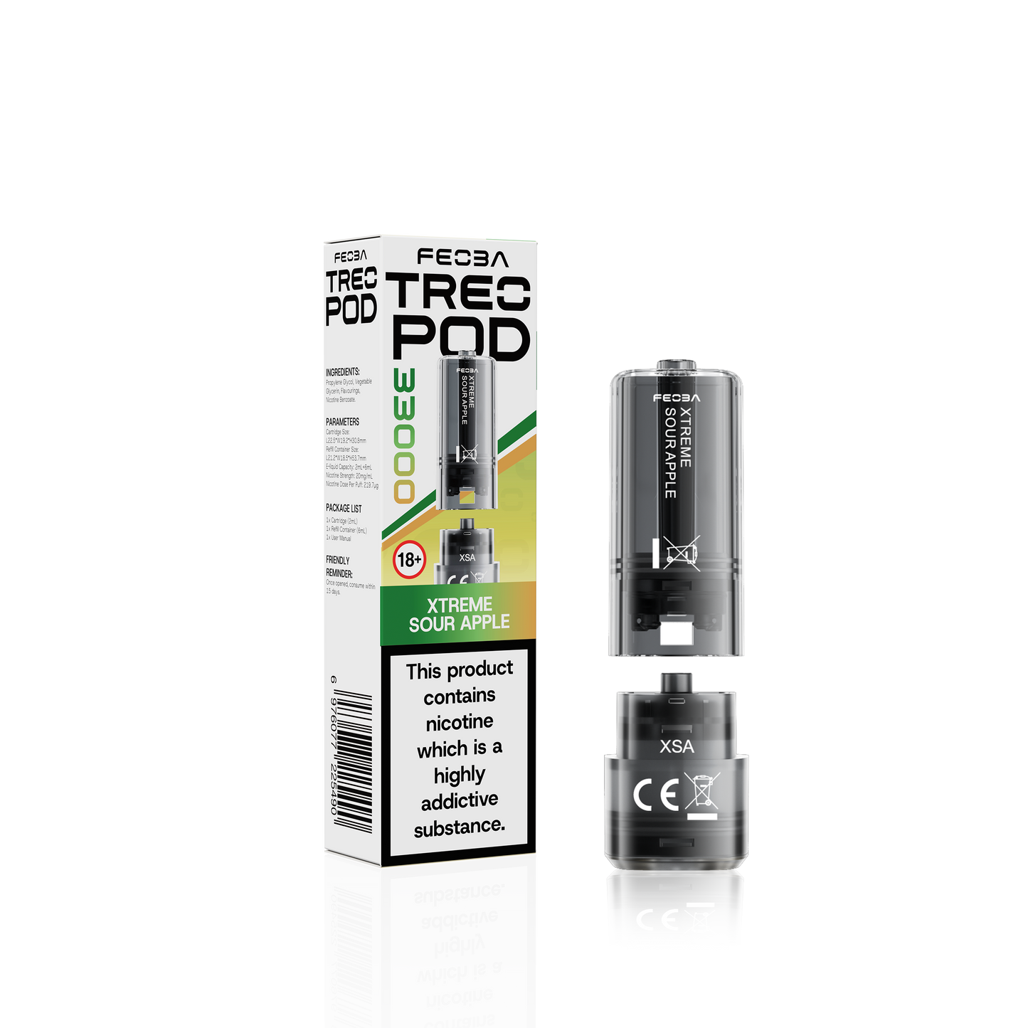 Feoba Treo 33000 Pre-Filled Refill Pack