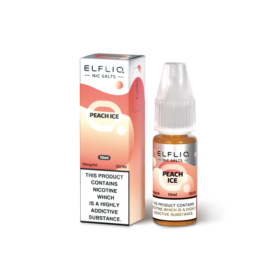 Peach Ice by Elfliq Nic Salts