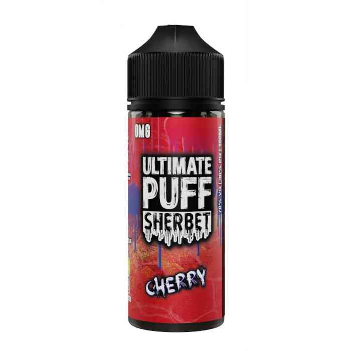 Cherry - Ultimate Puff Sherbet E-Liquid 100ml