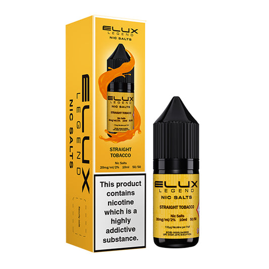 Straight Tobacco ELUX Legend Nic Salt
