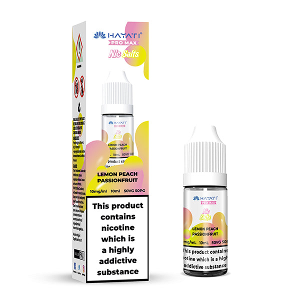 Lemon Peach Passionfruit by Hayati Pro Max Nic Salt