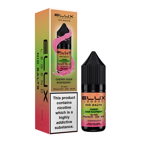 Cherry Sour Raspberry ELUX Legend Nic Salt