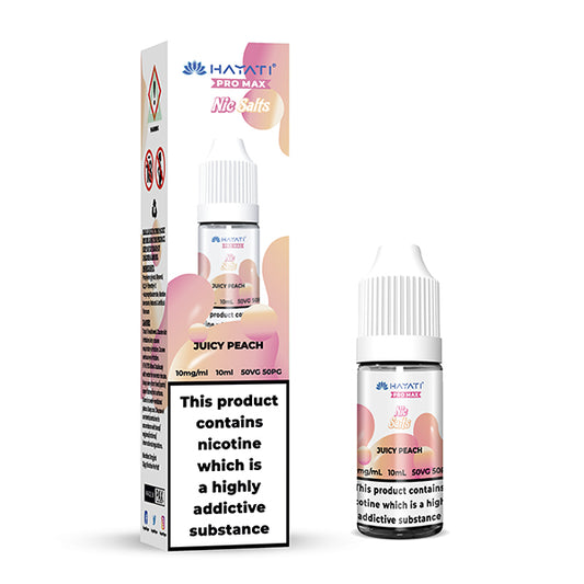 Juicy Peach by Hayati Pro Max Nic Salt