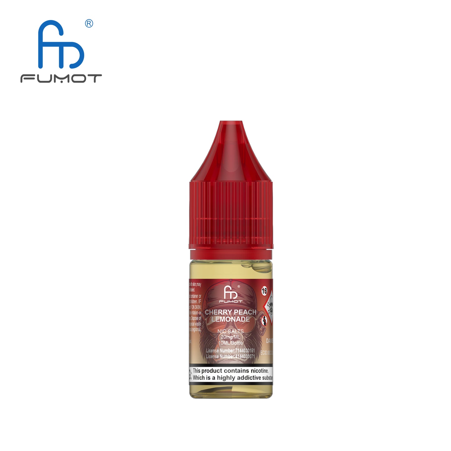 Cherry Peach Lemonade by RandM Tornado 7000 Nic Salts