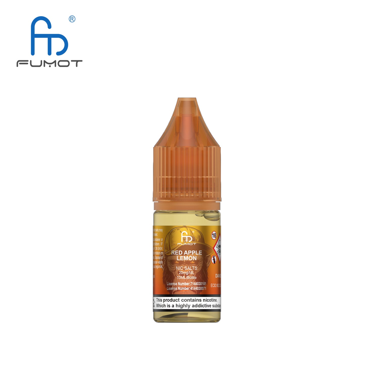 Red Apple Lemon by RandM Tornado 7000 Nic Salts