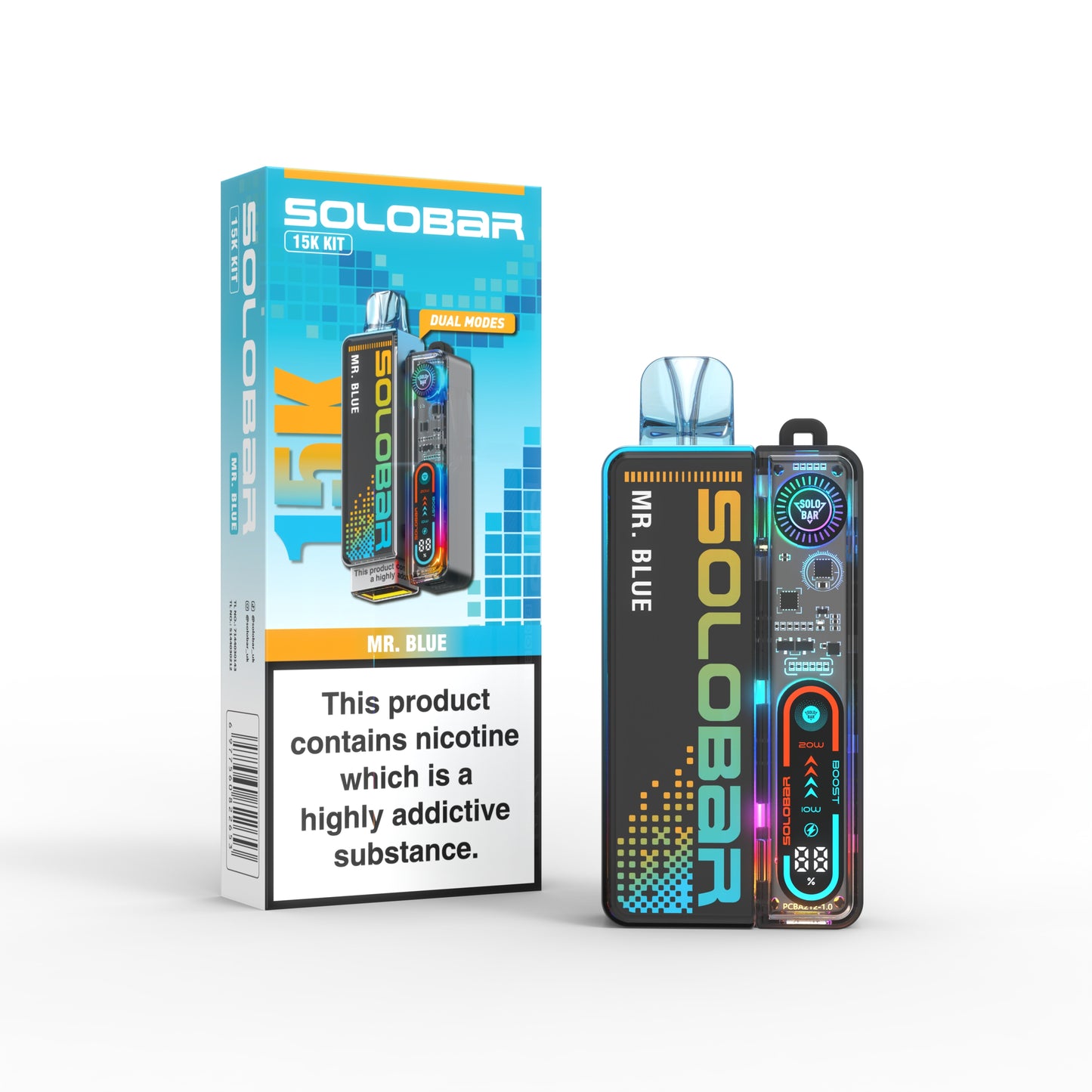 SoloBar 15k Pre-Filled Pod Vape Kit