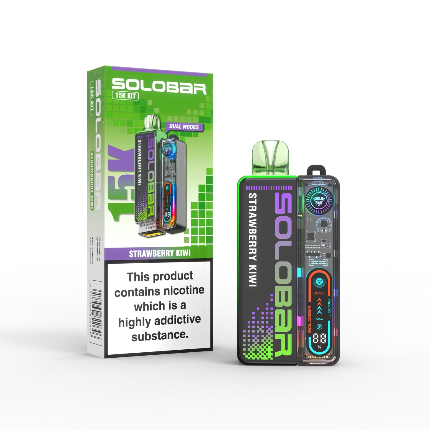 SoloBar 15k Pre-Filled Pod Vape Kit
