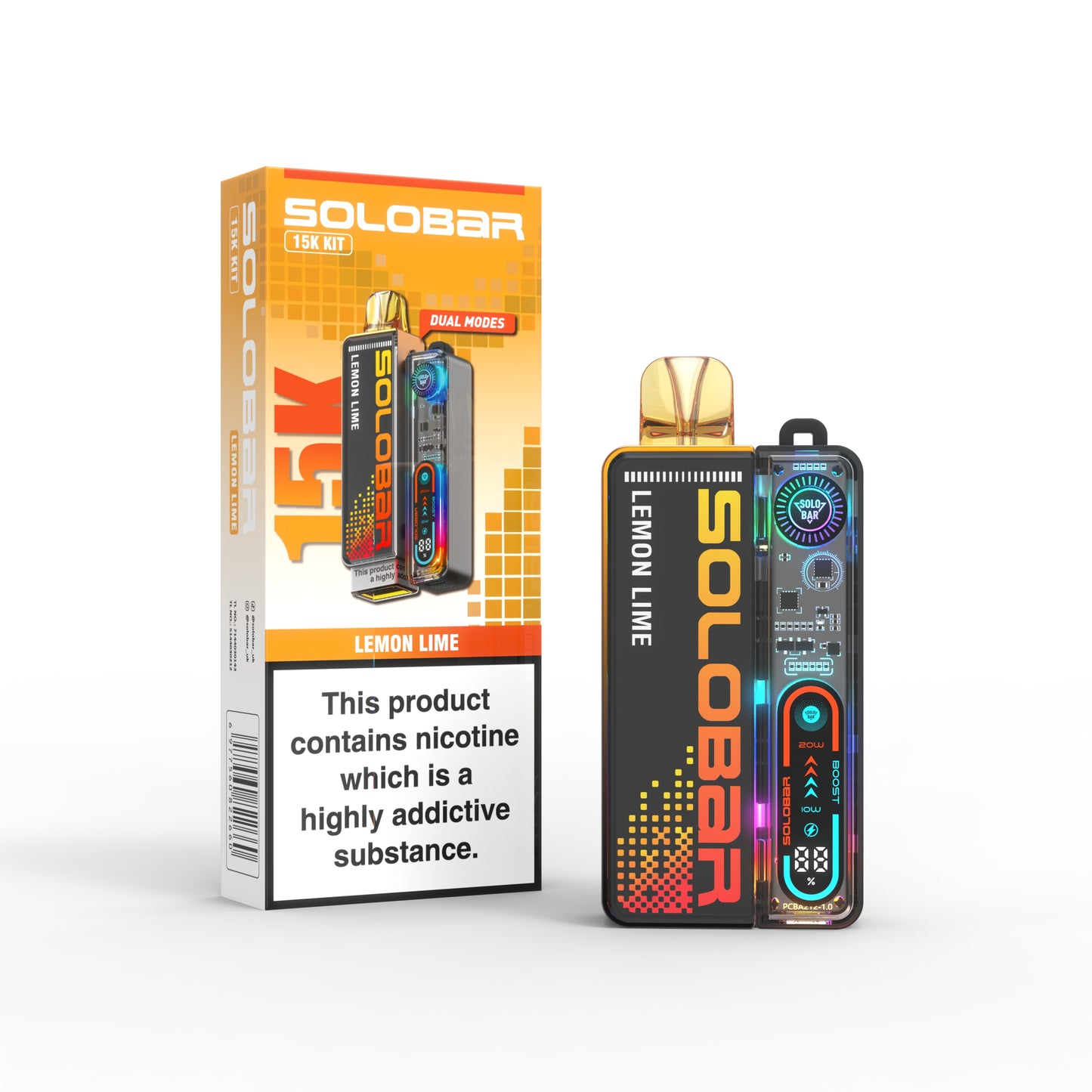 SoloBar 15k Pre-Filled Pod Vape Kit