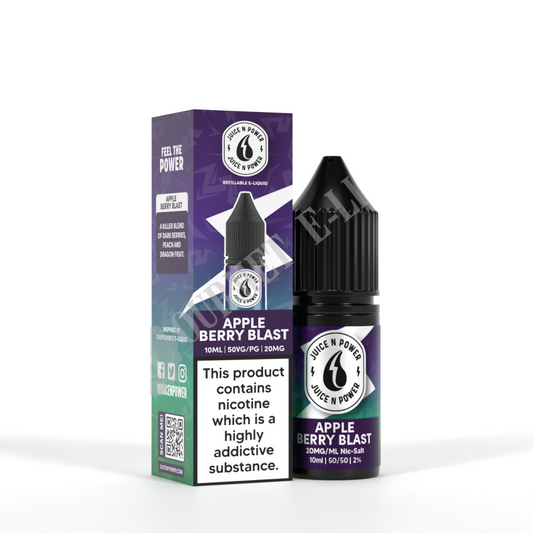 Apple Berry Blast by Juice N Power Nic Salts
