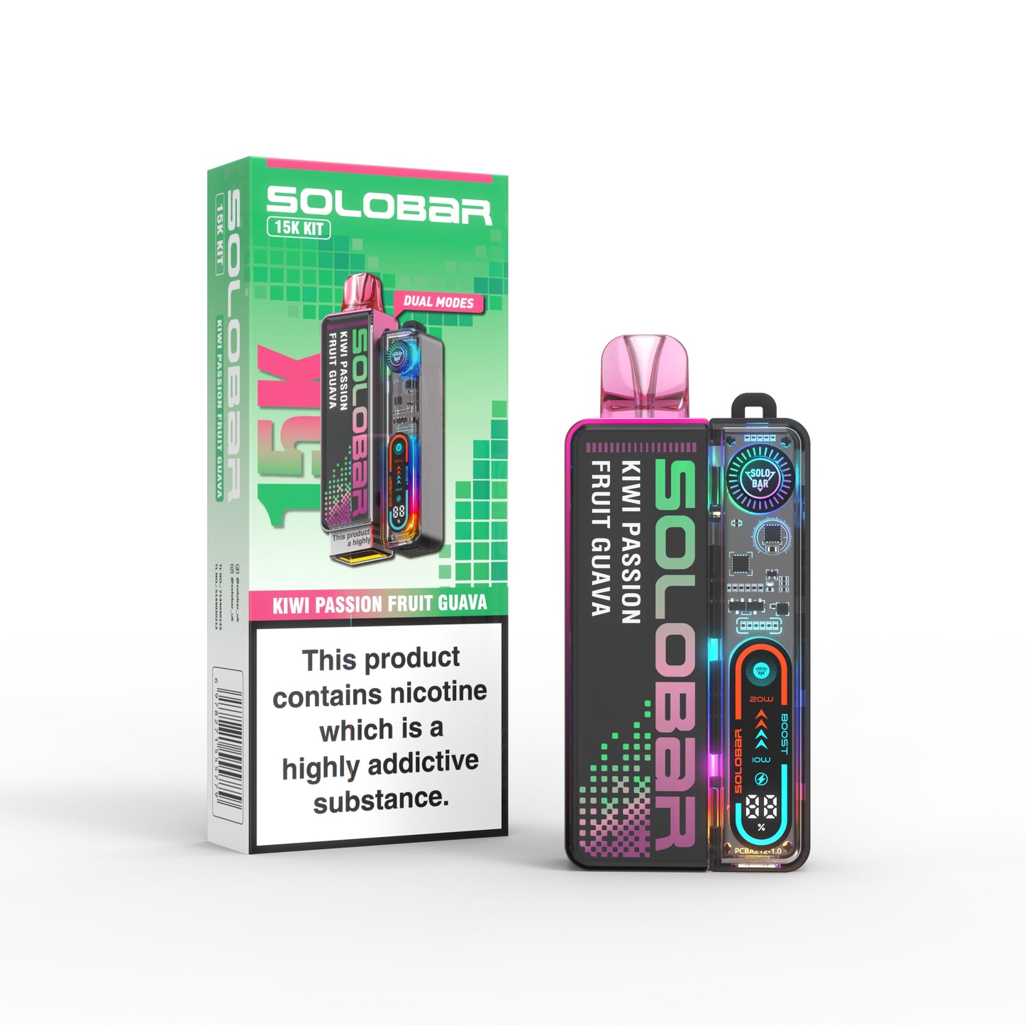 SoloBar 15k Pre-Filled Pod Vape Kit