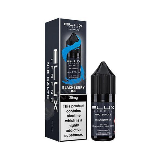 Blackberry Ice by Elux Legend Nic Salts
