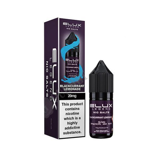 Blackcurrant Lemonade by Elux Legend Nic Salts