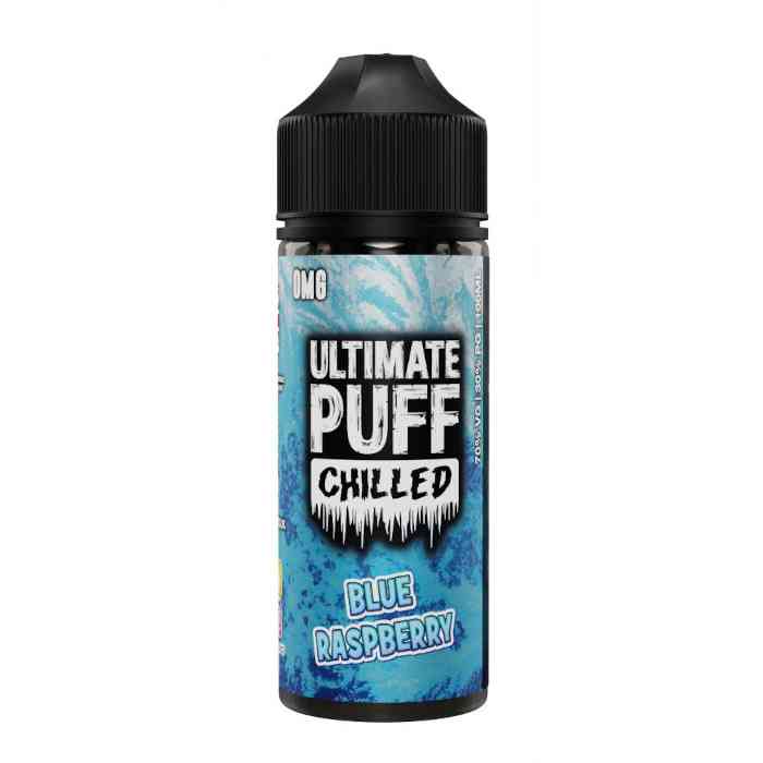 Blue Raspberry - Ultimate Puff Chilled E-Liquid 100ml