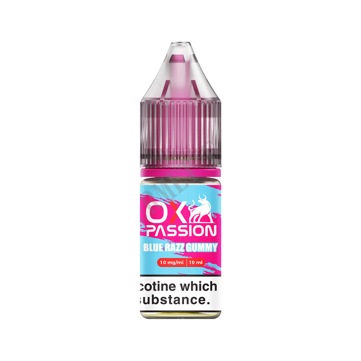 Blue Razz Gummy by OX Passion Nic Salts