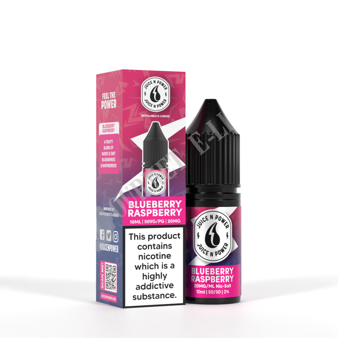 Blueberry Raspberry by Juice N Power Nic Salts