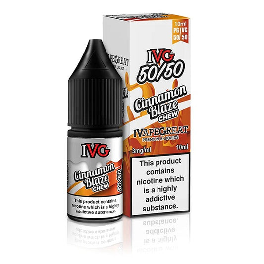 Cinnamon Blaze Chew 50/50 by IVG