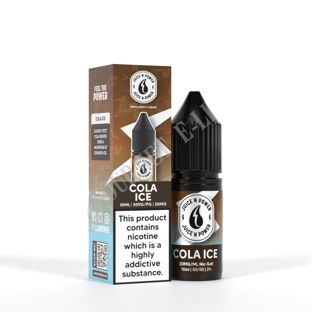 Cola Ice by Juice N Power Nic Salts