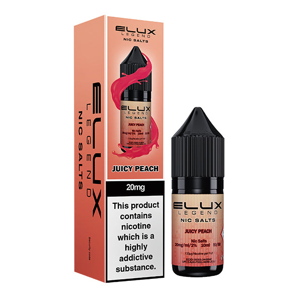 Juicy Peach ELUX Legend Nic Salt