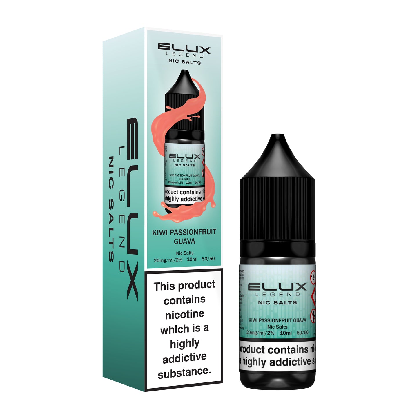Kiwi Passionfruit Guava ELUX Legend Nic Salt
