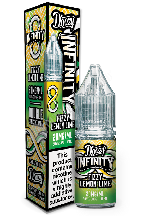 Fizzy Lemon Lime by Doozy Infinity Nic Salt