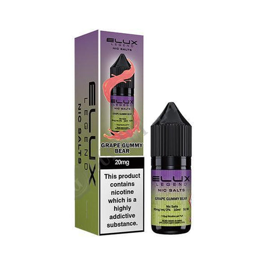 Grape Gummy Bear by Elux Legend Nic Salts