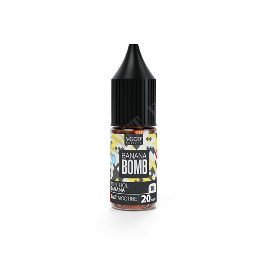 Iced Banana Bomb by VGOD Salt Nic