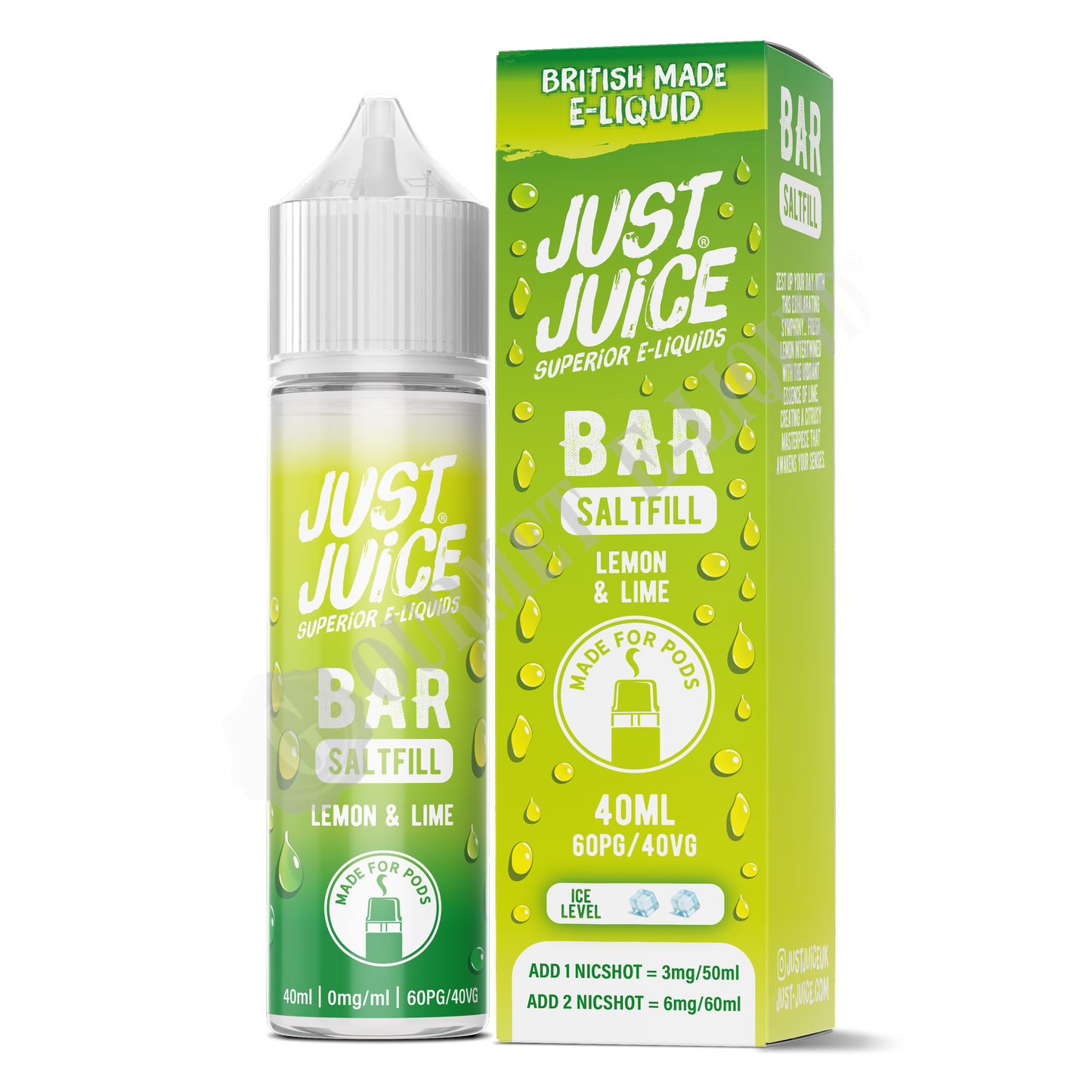 Lemon & Lime by Just Juice Bar Saltfill