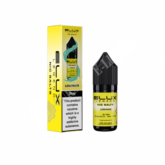 Lemonade by Elux Legend Nic Salts