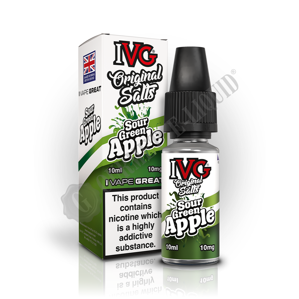 Sour Green Apple by IVG Original Salts