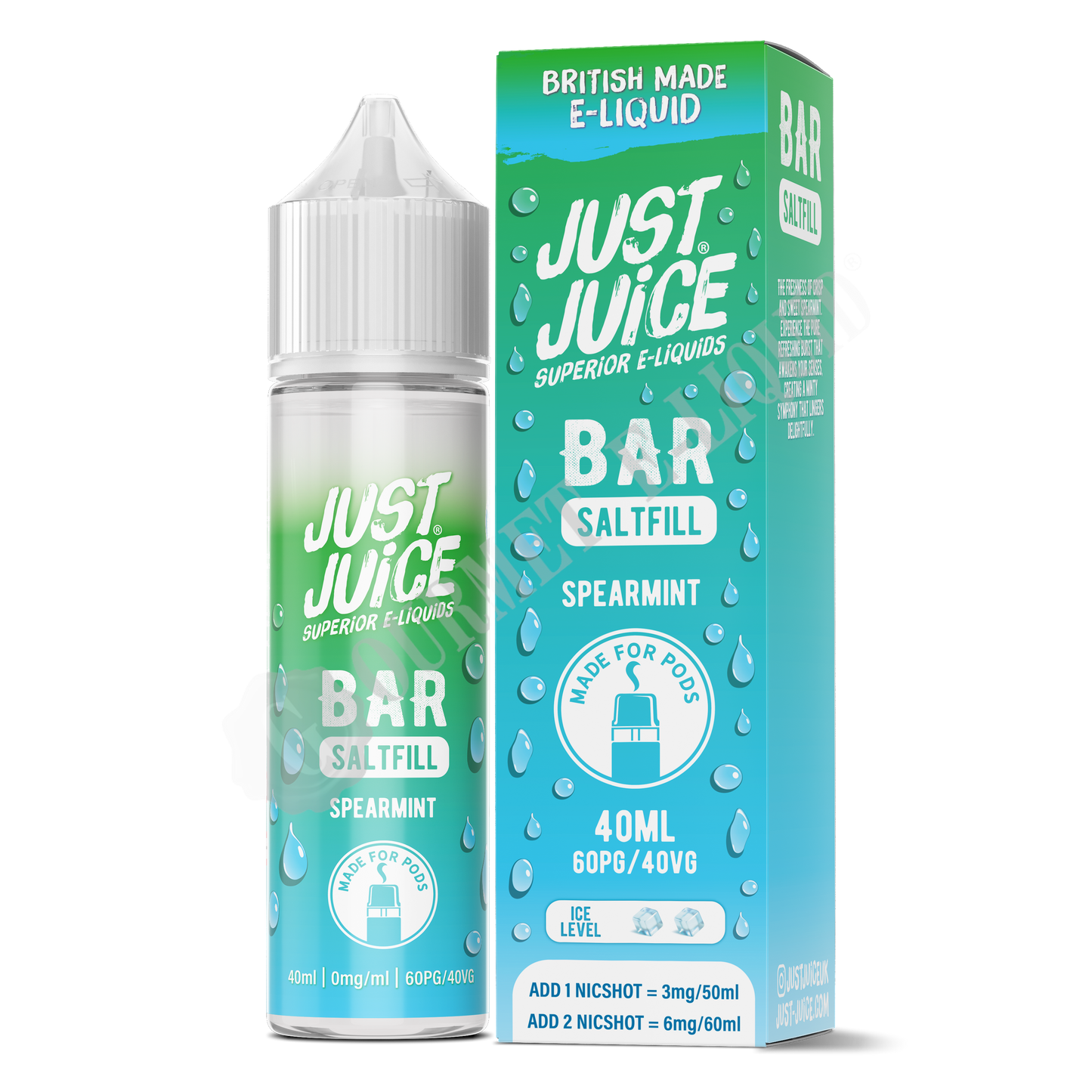 Spearmint by Just Juice Bar Saltfill